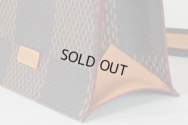 ルイ・ヴィトン　ミニトート N40355　サイド下部拡大