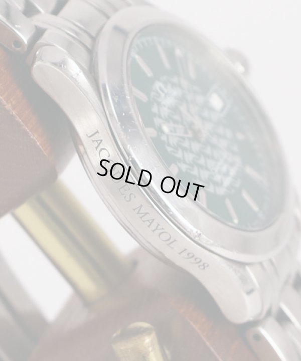 オメガ　シーマスター２５０６．７０　緑イルカ文字盤　ジャック・マイヨール1998 限定