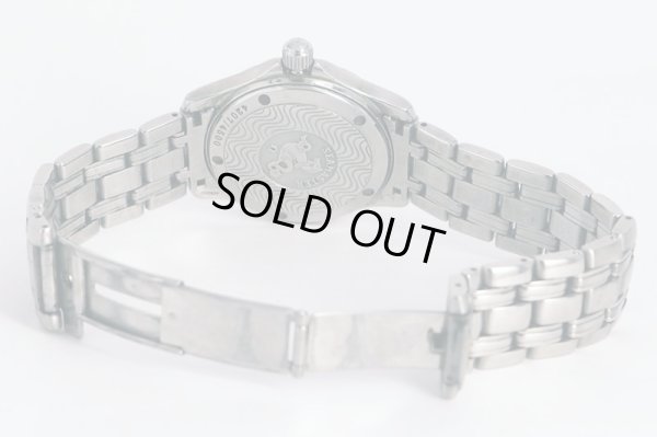 オメガ　シーマスター２５０６．７０　緑イルカ文字盤　ジャック・マイヨール1998 限定　裏面