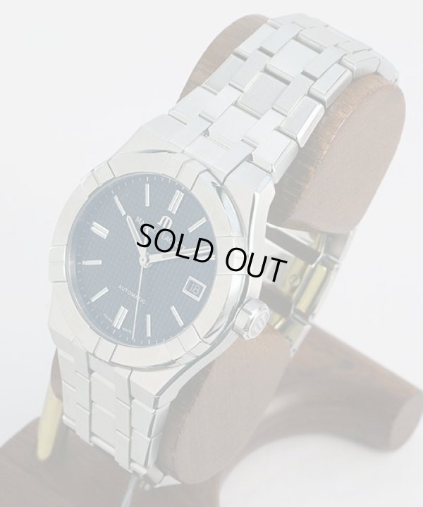 モーリス・ラクロア　アイコン　ＡＩ６００７　黒文字盤　サイド