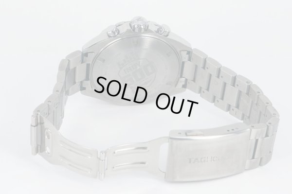 タグホイヤー　フォームラー１クロノ　ＣＡＺ１０１Ｖ　インディ５００限定　黒文字盤　裏面