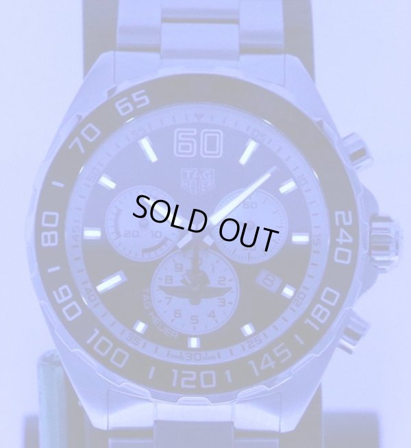 タグホイヤー　フォームラー１クロノ　ＣＡＺ１０１Ｖ　インディ５００限定　黒文字盤　ライト