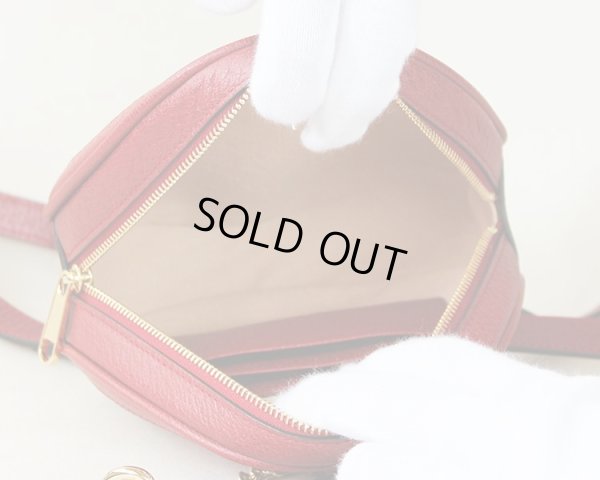 グッチ　フローラ ミニバックパック 598661 854046 レッド　中身