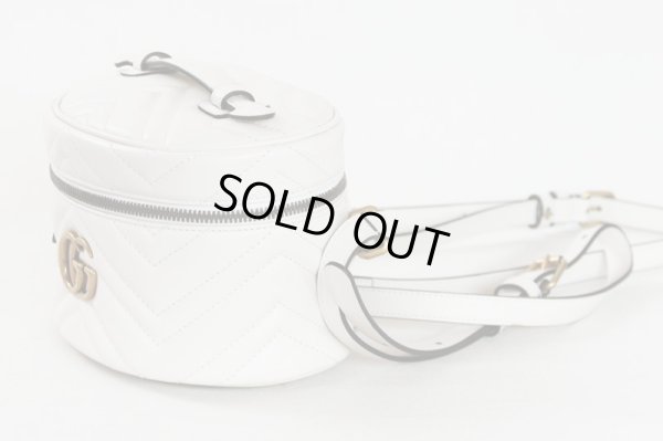 グッチ ミニバックパック 598594 0616 ホワイト サイド