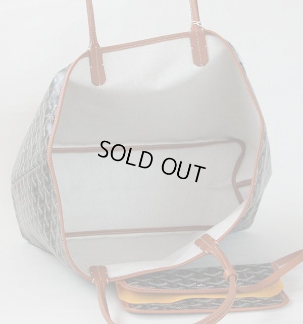 ゴヤール サンルイPM ノワール/ナチュラル 中身