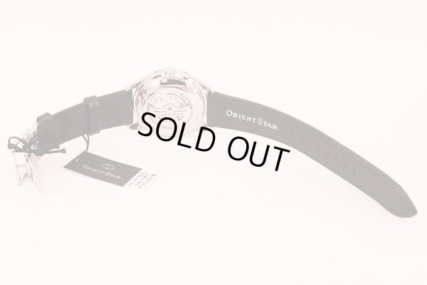 オリエントスター　コンテンポラリー　スリムデイト　ＲＫ－ＨＫ０００４　紺文字盤　革ベルト