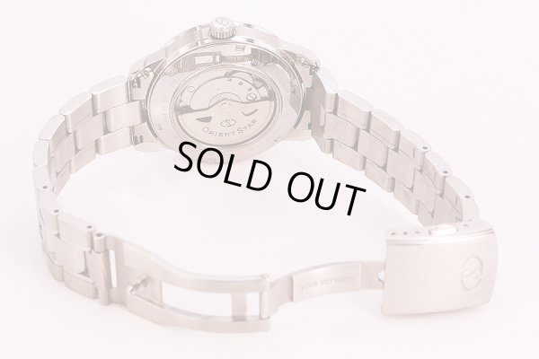 オリエントスター　セミスケルトン　ニューモデル　ＷＺ００５１ＤＡ　銀文字盤　ブレス