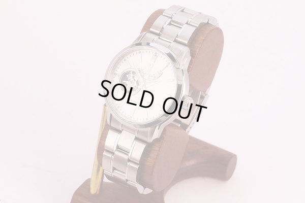 オリエントスター　セミスケルトン　ニューモデル　ＷＺ００５１ＤＡ　銀文字盤　サイド