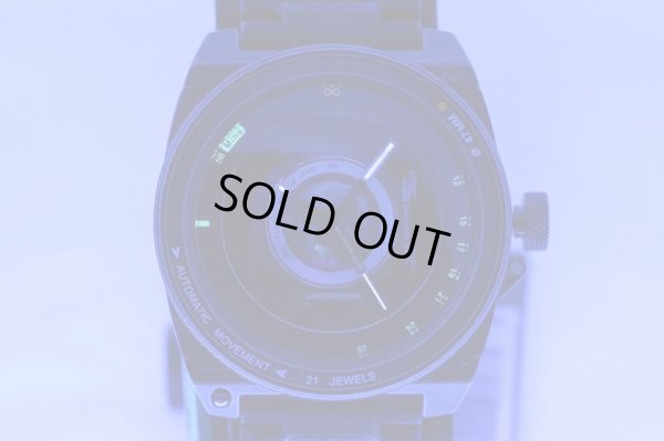 タックス　ヴィンテージレンズ２　ＴＳ１８０３Ｋ　黒文字盤　タックス１０周年限定５００本　ライト