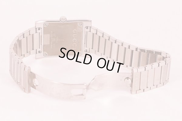 グッチ　ＹＡ１１１Ｊ　グッチオ　銀文字盤　ブレス