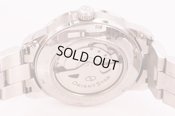 オリエントスター　セミスケルトン　ニューモデル　ＷＺ００５１ＤＡ　銀文字盤　裏面拡大