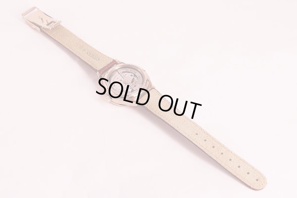 シチズン　メカニカル　ＰＣ１００４－６３Ｗ 　こぼれ桜文字盤　替え革ベルト状態　裏面