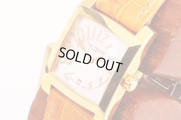 サントノーレ　オルセー　カレ　７３１０２７　シェル文字盤　サイド拡大