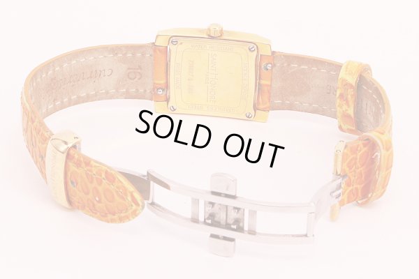 サントノーレ　オルセー　カレ　７３１０２７　シェル文字盤　革ベルト