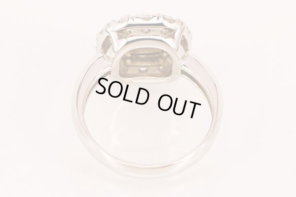 PT900 ダイアイリリング 1.151ct 0.99ct 7.80g　内側