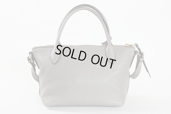 プラダ　2WAYショルダーバック 1BA111 グレー　裏面