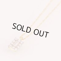 アガット　K18 ダイアイリペンダントネックレス 0.08ct 1.20g