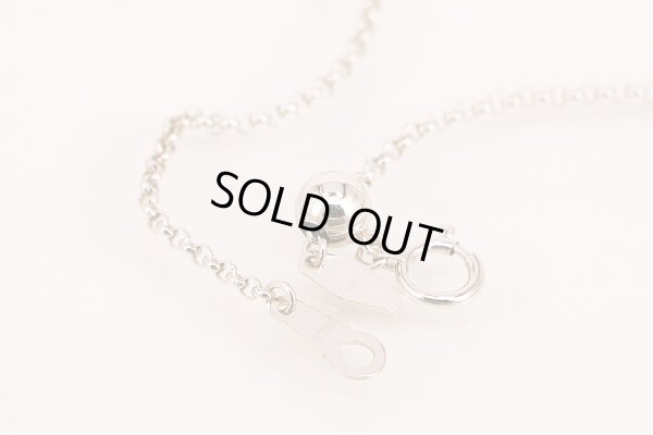 PT900/K18WG ダイアイリペンダントネックレス 1.62ct 0.24ct 13.60g　留め具