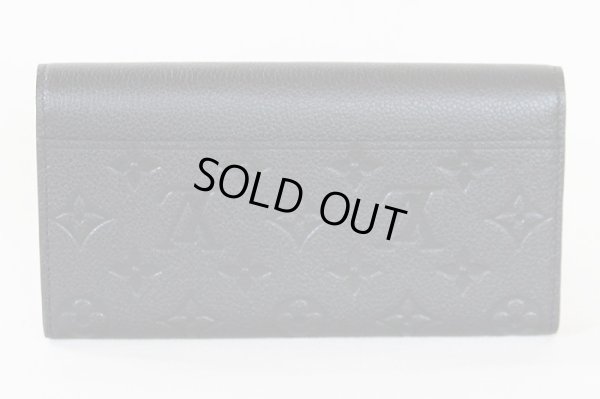 ルイ・ヴィトン　ポルトフォイユ・サラ M61182 ノワール　裏面