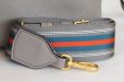 プラダ　2WAYショルダーバック 1BA111 グレー　ベルト