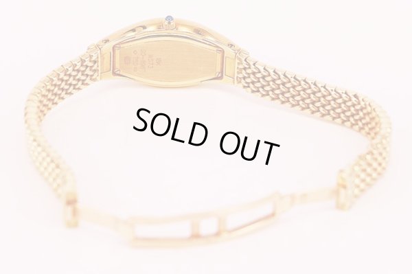 ウォルサム　フローラルパスウェイ　ＷＳ７３　白文字盤　ダイアベゼル　７５０ＹＧブレス