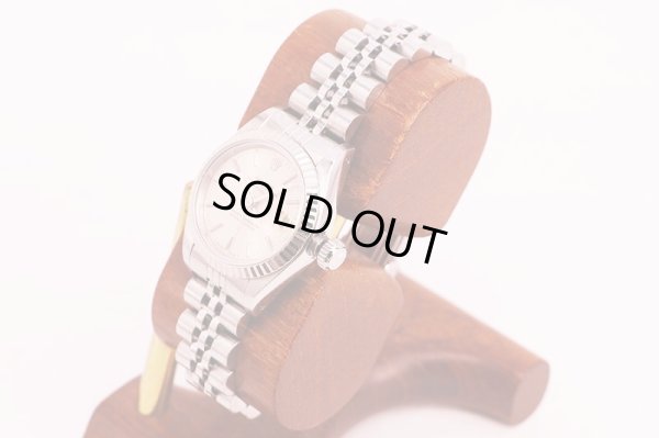 ロレックス　６９１７４　Ｒ７３９９７９　銀文字盤　８８年製　サイド