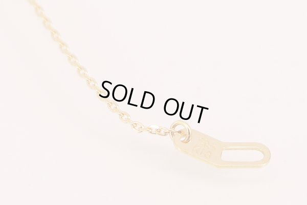 スタージュエリー　K18PG ダイアイリネックレス 0.08ct 1.80g