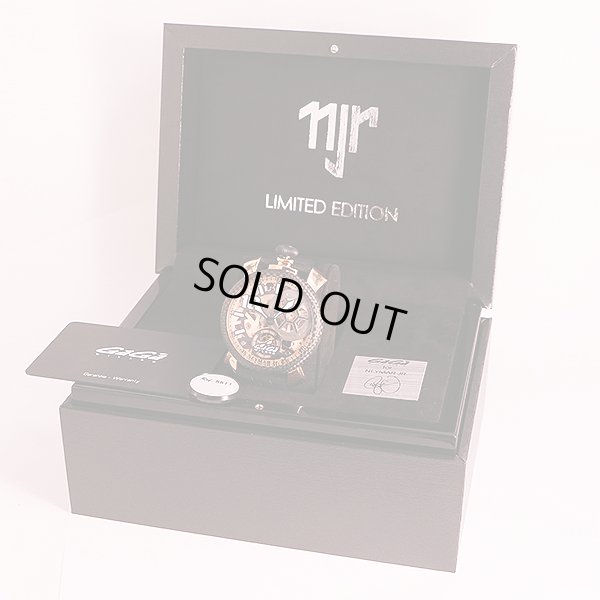 ガガミラノ　マニュアーレ４８　５５１１　ネイマールJr限定　両面スケルトン文字盤　箱