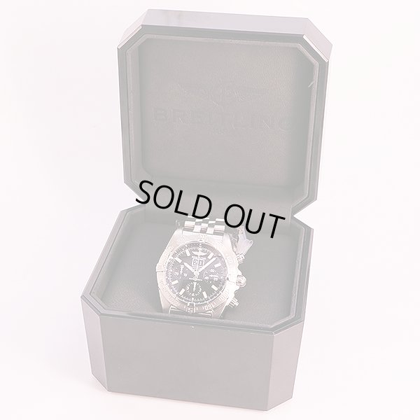 ブライトリング　クロノマット　ブラックバード　Ａ４４３５９　黒文字盤　ビックデイト　箱