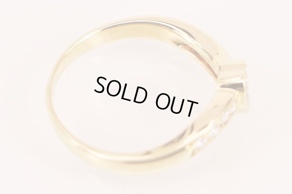 ニナリッチ　K18 ダイアイリリング 3.40g　内側(2)