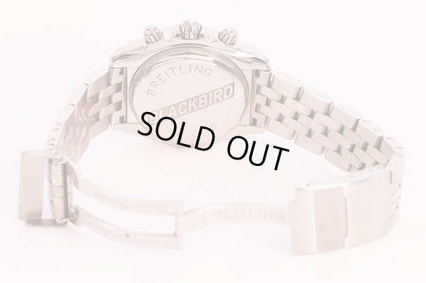 ブライトリング　クロノマット　ブラックバード　Ａ４４３５９　黒文字盤　ビックデイト　ブレス