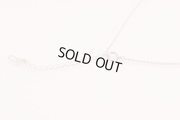 スタージュエリー　K18WG ダイアイリペンダントネックレス 0.04ct 3.90g　留め具