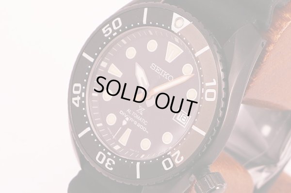 セイコー　プロスペック　ＳＢＤＣ０９５　６Ｒ３５－００Ｄ０　黒文字盤　サイド拡大