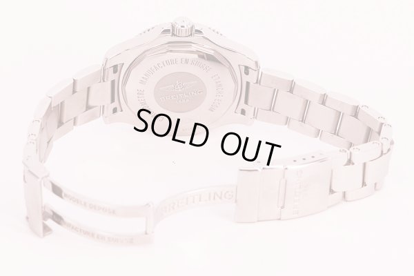 ブライトリング　スーパーオーシャンII４２　Ａ１７３６５　黒棒文字盤　ブレス