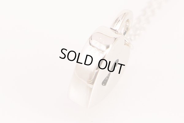 スタージュエリー　K18WG ダイアイリペンダントネックレス 0.04ct 3.90g　刻印