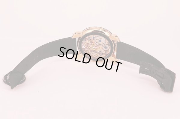 ガガミラノ　マニュアーレ４８　５５１１　ネイマールJr限定　両面スケルトン文字盤　革ベルト