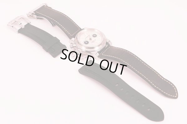 グラハム　クロノファイター　２ＣＦＡＳ．Ｓ０１　銀文字盤　替えラバーベルト