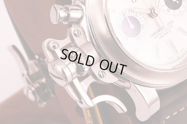 グラハム　クロノファイター　２ＣＦＡＳ．Ｓ０１　銀文字盤　サイド拡大(2)