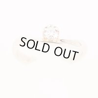 スタージュエリー　PT950 ダイアイリリング 0.28ct 3.70g