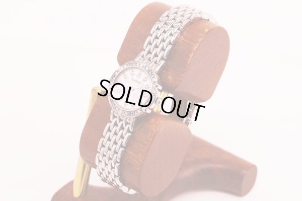 セイコー　クレドール　ＧＳＴＥ８４５　花柄シェル文字盤　１１Ｐ　ダイア、サファイアベゼル　サイド