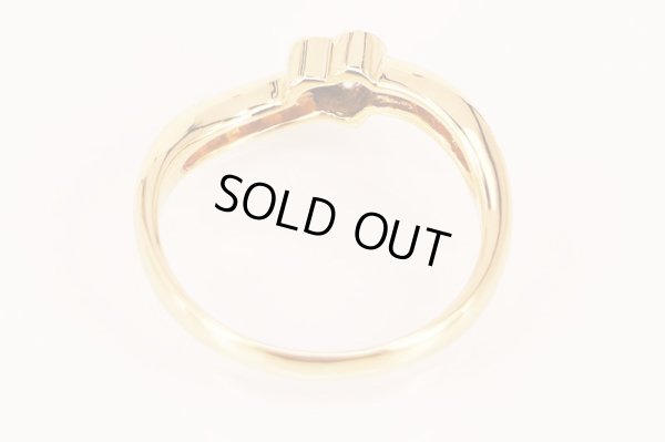 ニナリッチ　K18 ダイアイリリング 3.40g　内側