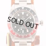 チューダー　ヘリテージ　ブラックベイＧＭＴ　７９８３０ＲＢ　黒文字盤　赤黒ベゼル