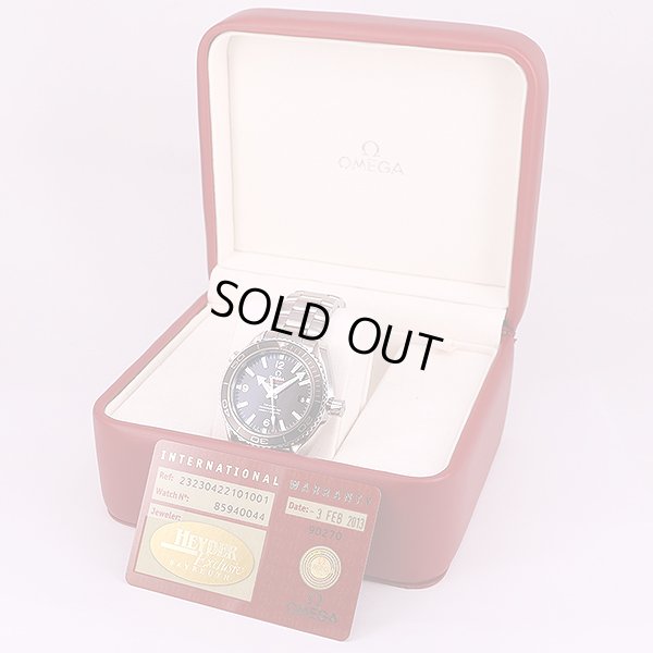 オメガ　シーマスター　プラネットオーシャン　２３２．３０．４２　黒文字盤　箱・保証書