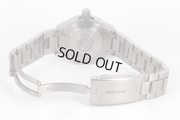 タグホイヤー　アクアレーサー　ＷＢＤ１１１０　黒文字盤　ブレス