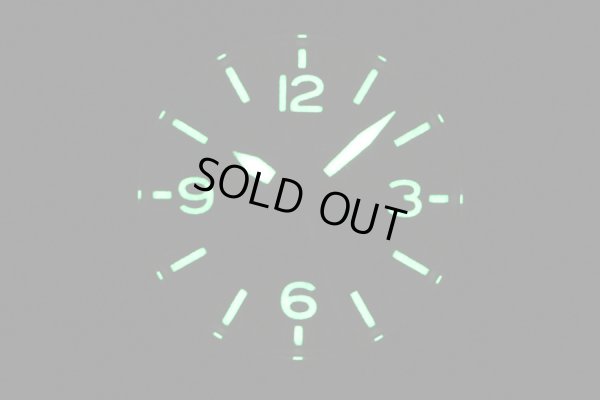 ジン　６５６Ｓ　ブラックＰＶＤ　黒文字盤　ライト暗闇