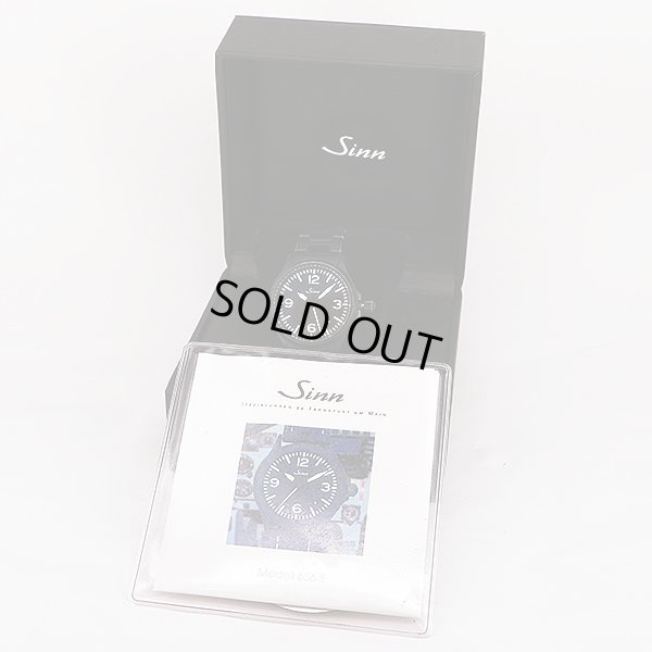 ジン　６５６Ｓ　ブラックＰＶＤ　黒文字盤　箱