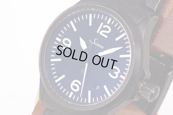 ジン　６５６Ｓ　ブラックＰＶＤ　黒文字盤　サイド拡大