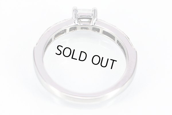 PT950 ダイアイリリング 0.80ct 4.10g　内側