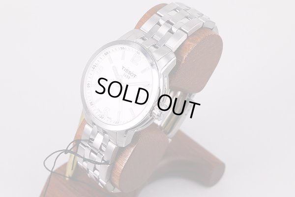 ティソ　ＰＲＣ２００　Ｔ０５５．４１０．１１　銀文字盤　サイド