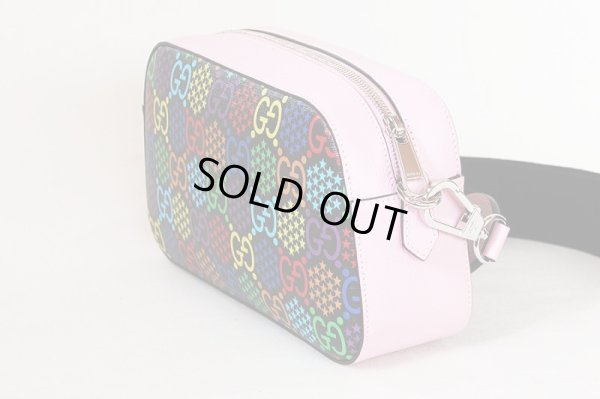 ショルダーバック 574886 527620 ブラック/ピンク/マルチ サイド